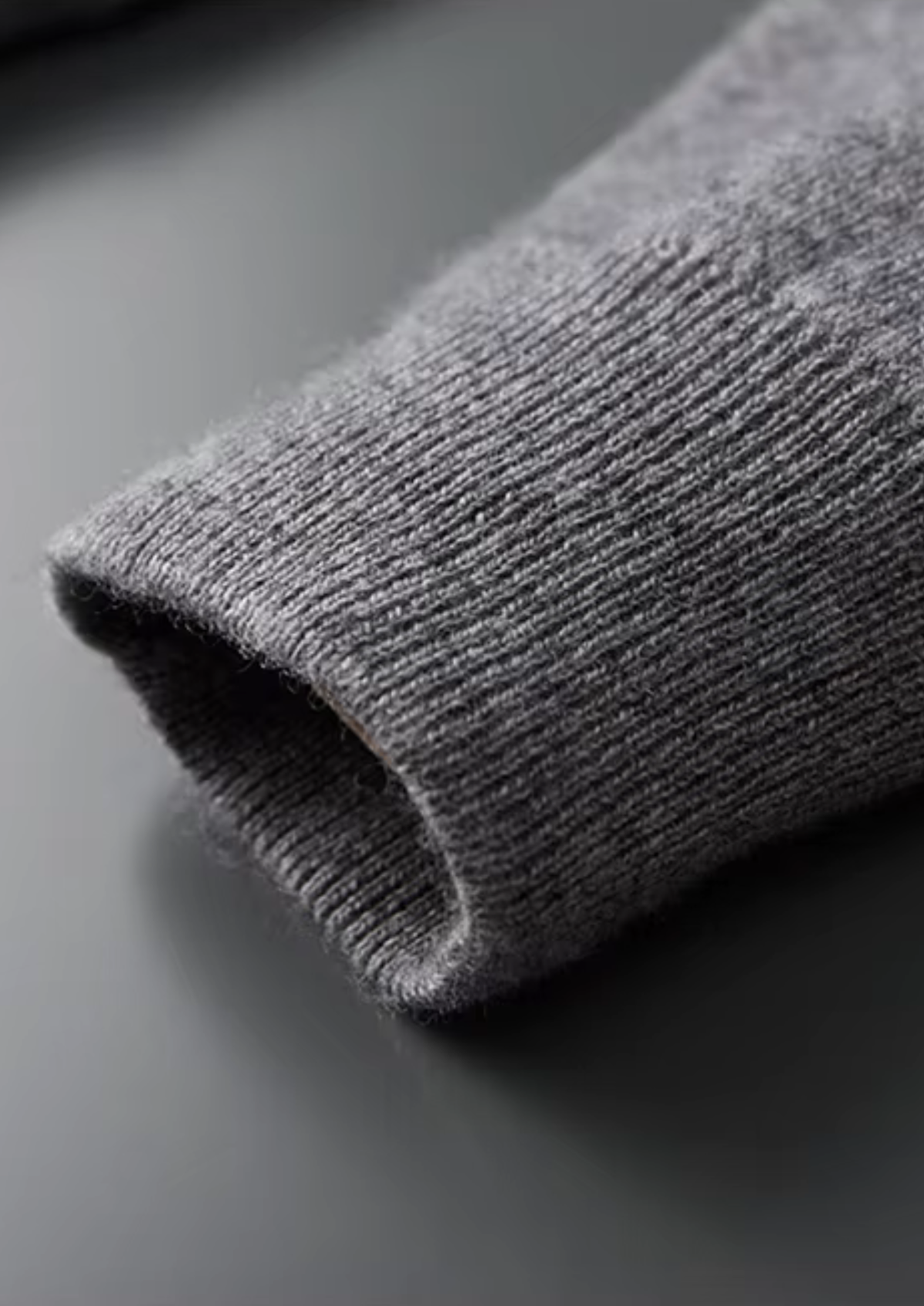 Pure Extra-Fine Merino Wool Polo Zip Cardigan